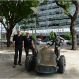 Jose Luis et Louis avec Fangio