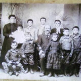 2 Albert Léon Vincet, Jeanne  Fabas, 9 enfants.JPG